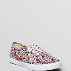 Unisex floral vans lo pro 4.5